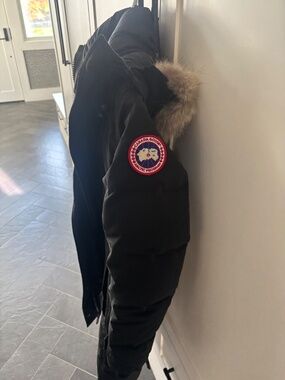 Canada Goose Women's Down Coat with Fur Hood